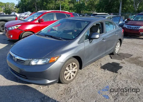 2012 Honda Civic Lx z USA, uszkodzony, nr VIN 19XFB2F51CE012558